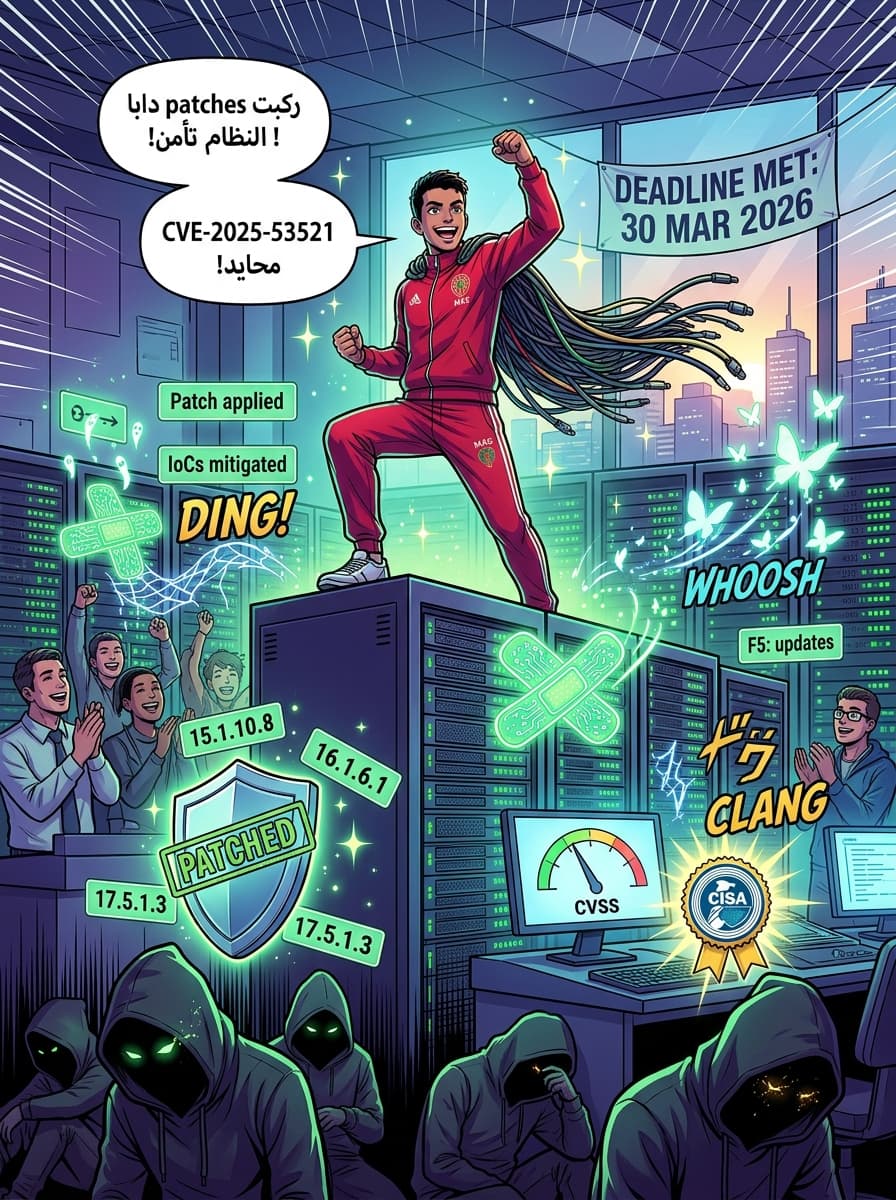 CISA كتّحذر من استغلال نشط: ثغرة RCE خطيرة فـ F5 BIG-IP APM تزادت لـ KEV - صفحة 4