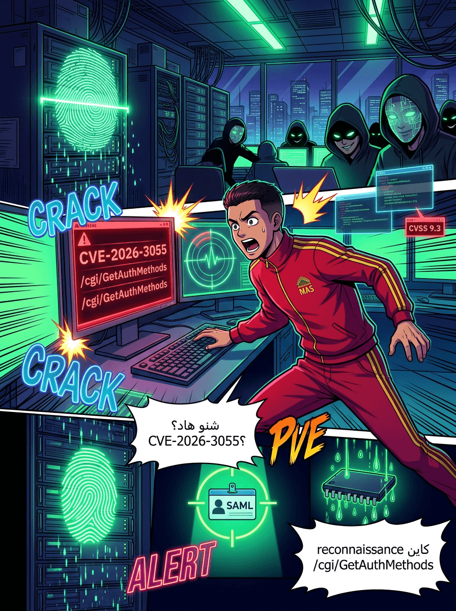 عاجل: هاكرز كايقلبو على ثغرة CVE-2026-3055 الخطيرة في Citrix NetScaler - صفحة 1