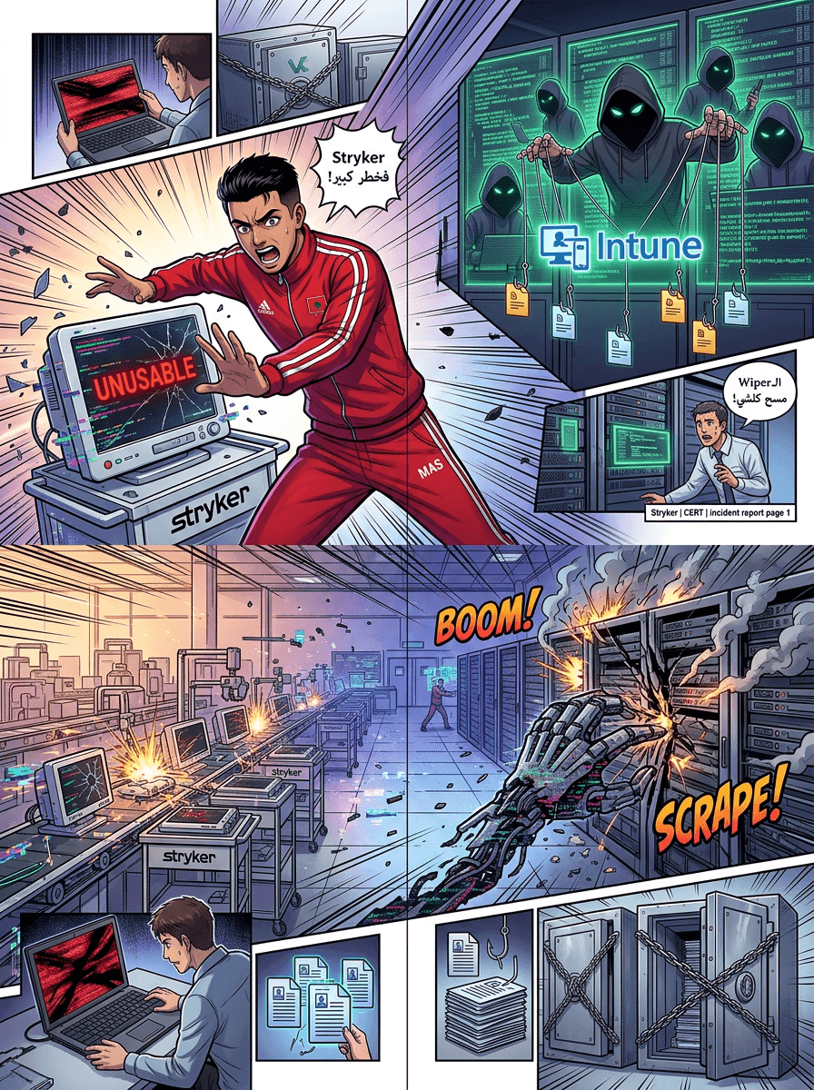 الهجومات السيبريانية الإيرانية كاتزيد تصعّد: تسريب الإيميل الشخصي ديال مدير الـ FBI، وضرب شركة Stryker بهجوم "Wiper" تدميري - صفحة 2