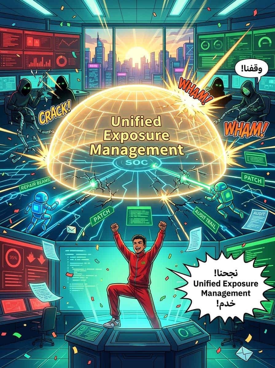 Sibaq al-Tasallo7 b'dikae al-stina3i (AI): 3llach l-Idara l-Muwa7ada l-Makhateer (Unified Exposure Management) wellat olwiya f-jtima3at l-idara - صفحة 4