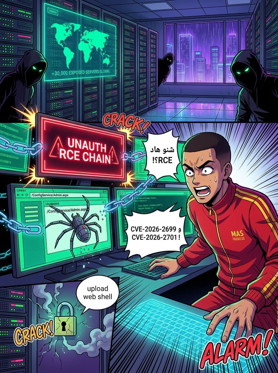 Bulletin ThreatsDay: RCE Chains بلا Auth، Android Rootkits، و تفادي CloudTrail - صفحة 1