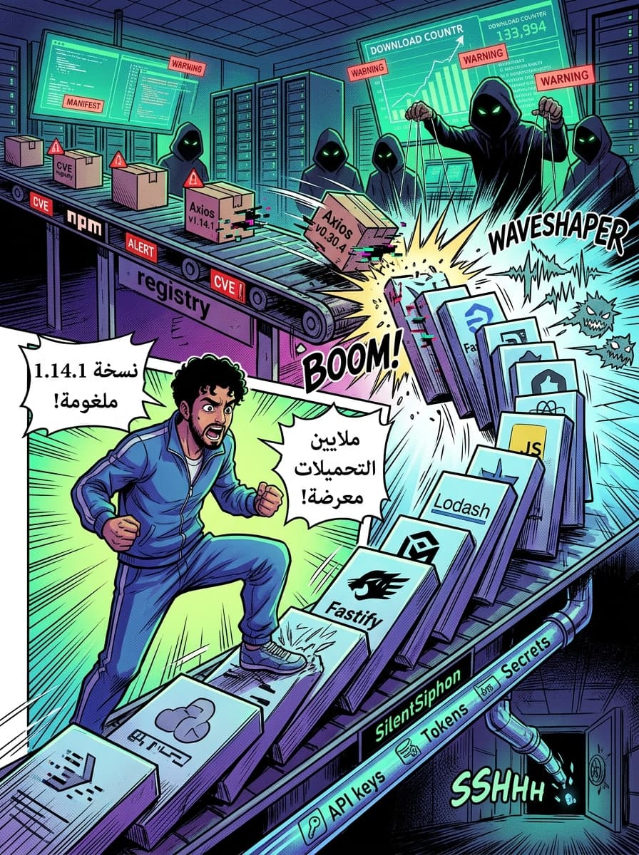 الهاكرز ديال كوريا الشمالية كيستهدفو المطور ديال Axios فـ هجوم متطور على "سلسلة التوريد" (Supply Chain) ديال npm - صفحة 2