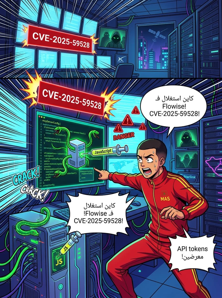 تنبيه خطير: منصة Flowise AI Builder كتواجه استغلال فعلي لثغرة أمنية بدرجة خطورة 10.0 (CVSS) - صفحة 1