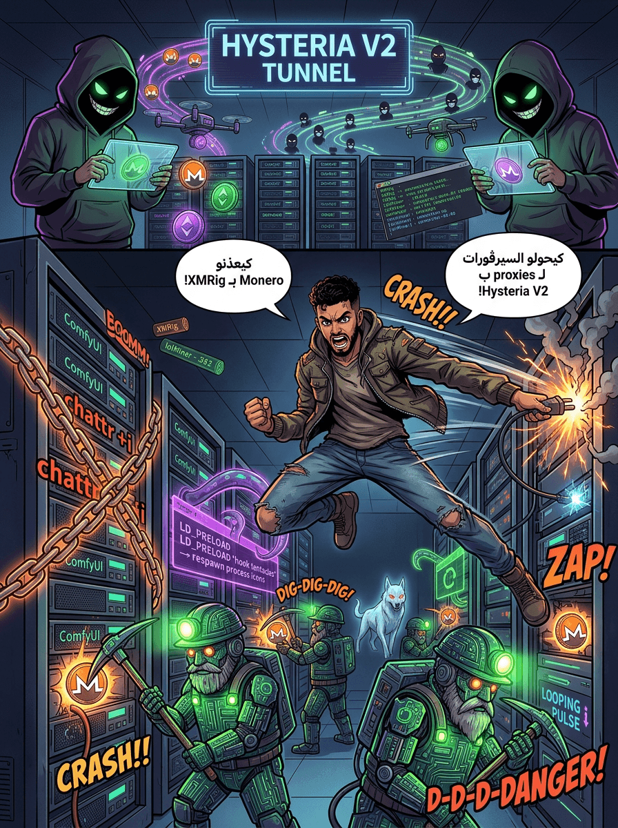 كتر من 1,000 نسخة مكشوفة ديال ComfyUI مستهدفة فـ حملة عالمية ديال Botnet لتعدين الكريبتو - صفحة 2