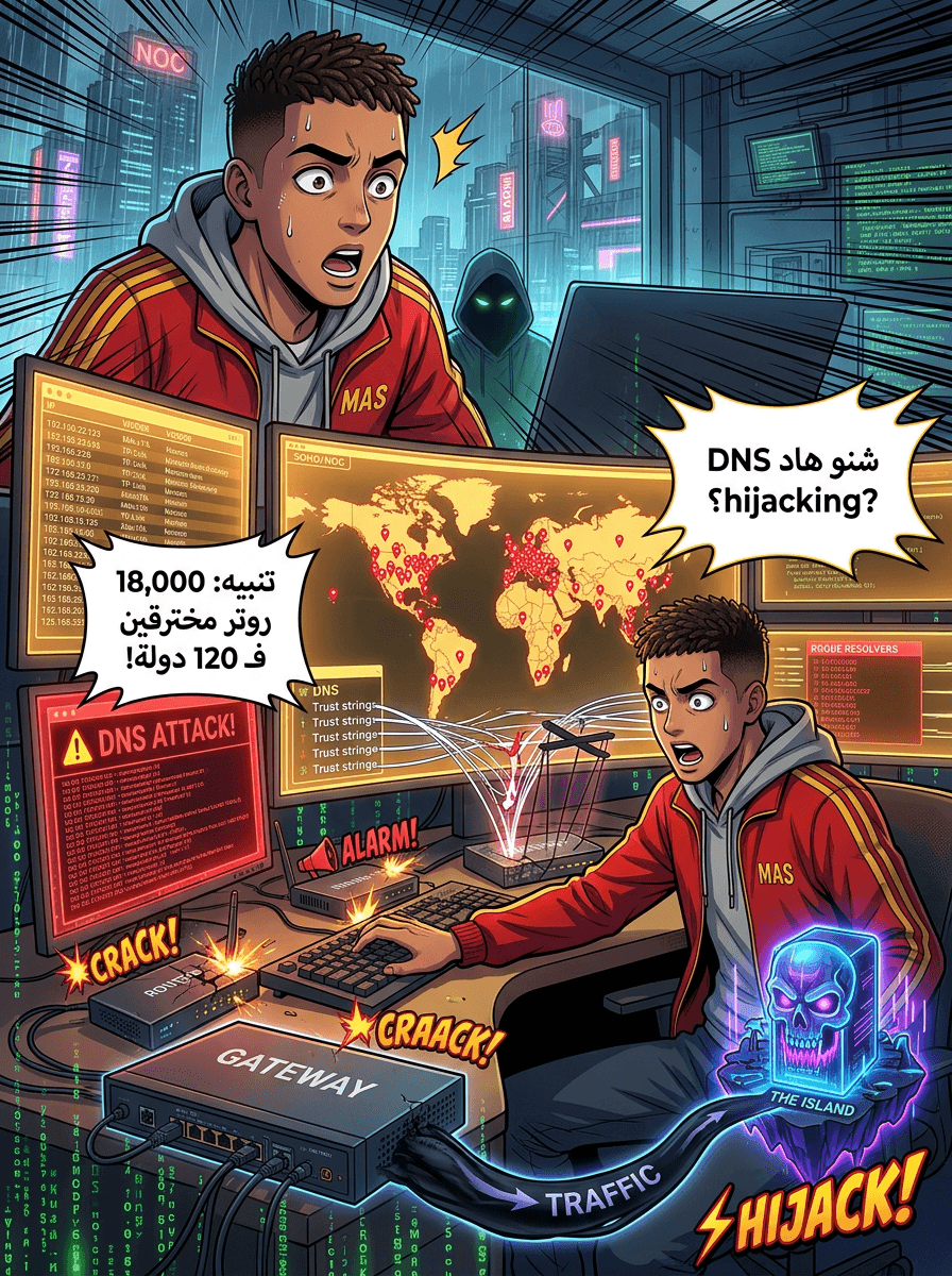 APT28 اللي تابعة للدولة الروسية كتستغل روترات SOHO فـ حملة عالمية لخطف الـ DNS - صفحة 1