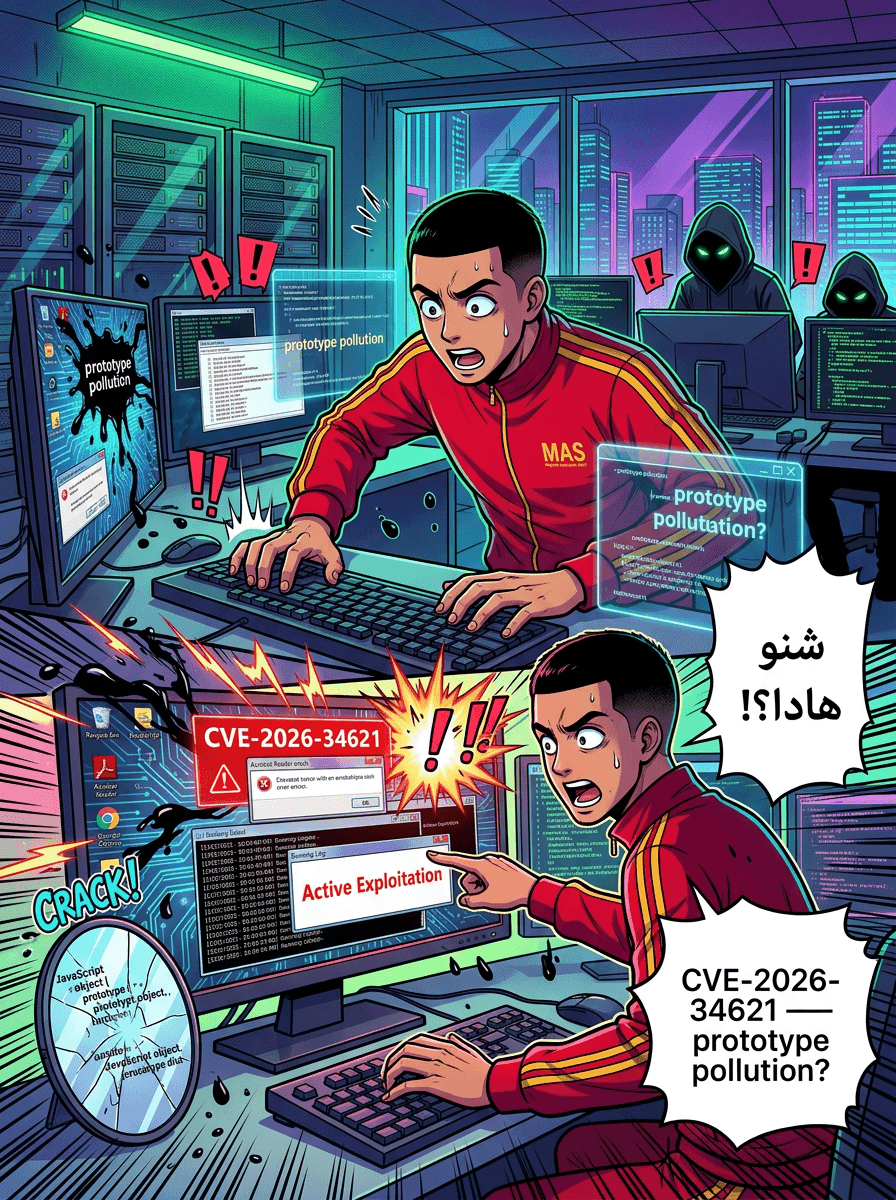 Patch d'urgence: Adobe katsalleh Zero-Day khtir f Acrobat Reader (CVE-2026-34621) - صفحة 1