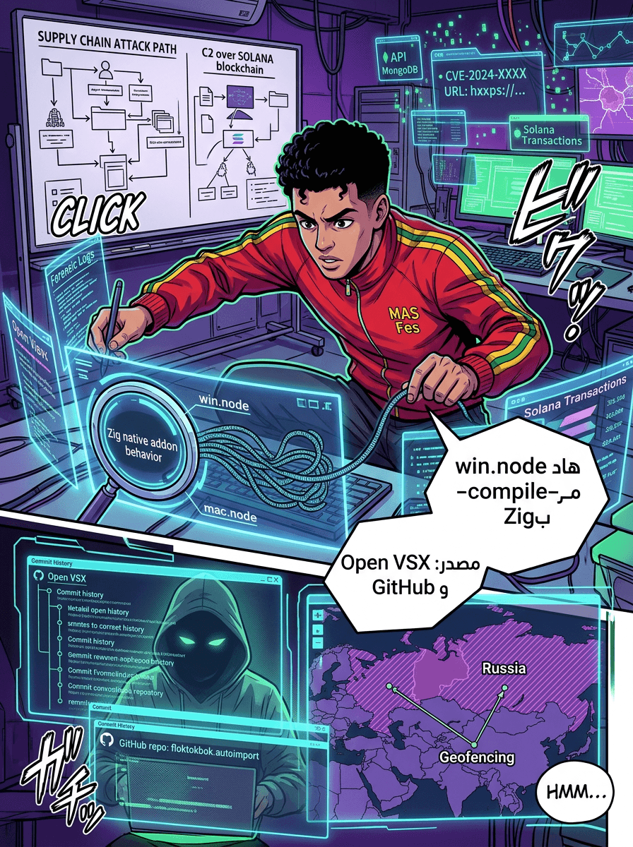 الحملة ديال GlassWorm كطوّر: Zig Dropper جديد كيستهدف بزاف ديال لي IDE ديال المطورين - صفحة 3