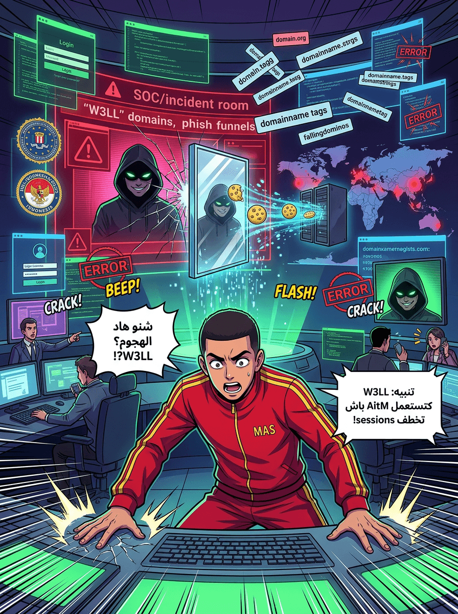 تفكيك بنية تحتية عالمية لـ Phishing: الـ FBI والبوليس الأندونيسي كايضربو شبكة W3LL - صفحة 1