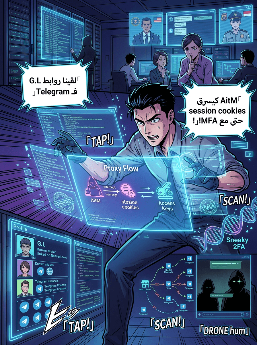 تفكيك بنية تحتية عالمية لـ Phishing: الـ FBI والبوليس الأندونيسي كايضربو شبكة W3LL - صفحة 3