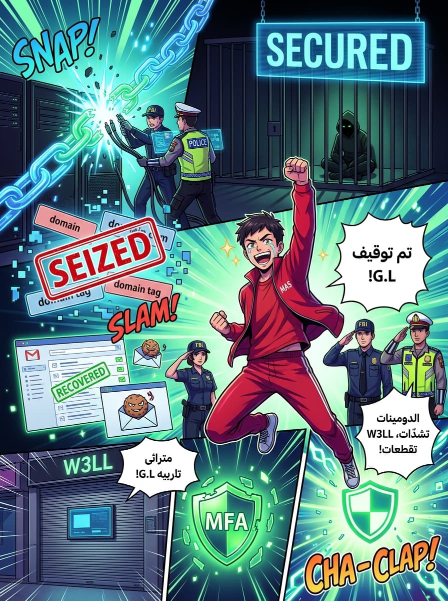 تفكيك بنية تحتية عالمية لـ Phishing: الـ FBI والبوليس الأندونيسي كايضربو شبكة W3LL - صفحة 4