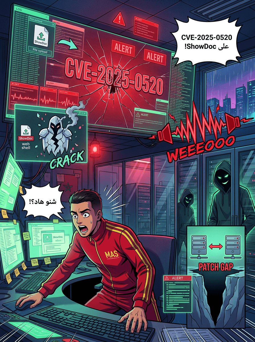 ثغرة خطيرة (Remote Code Execution) CVE-2025-0520 كيتستغلوها الهاكرز دابا فـ ShowDoc Servers - صفحة 1