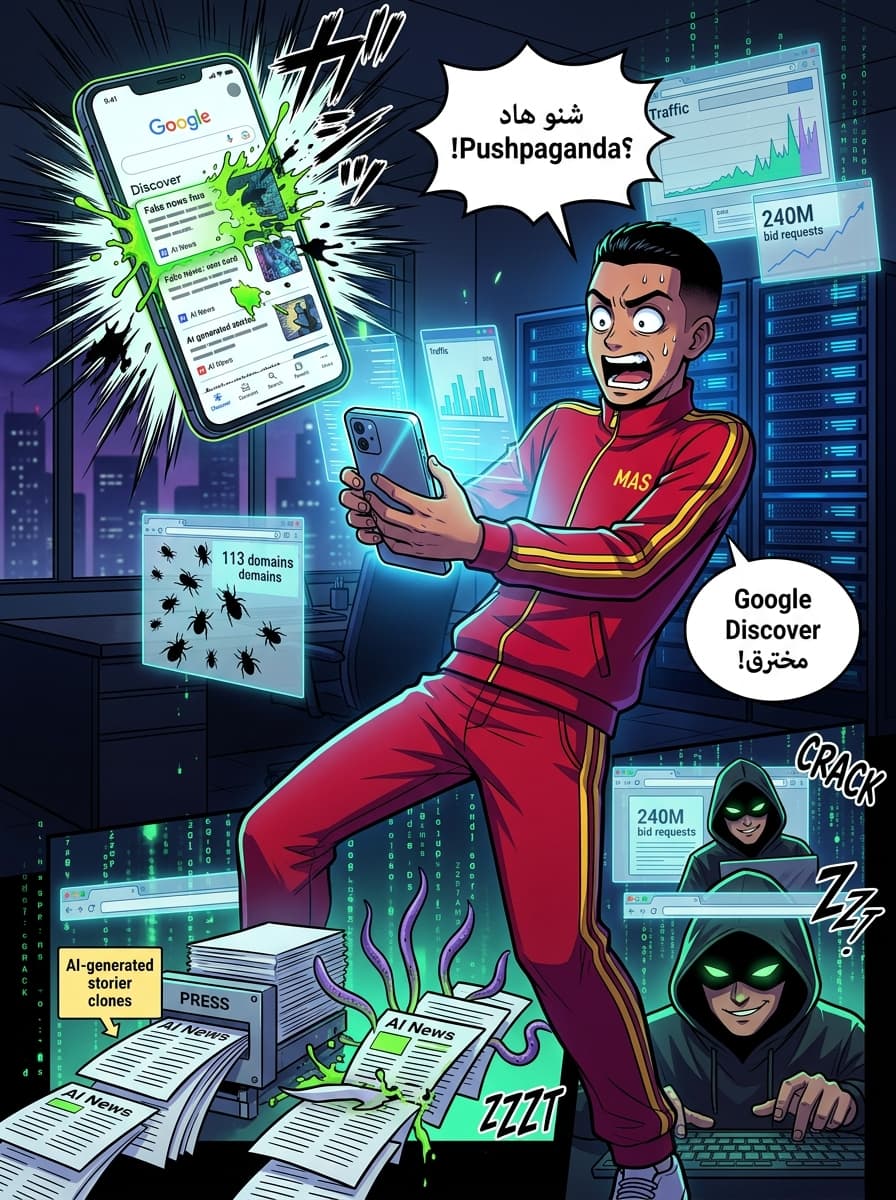 لصحّة ديال "Pushpaganda": كيفاش النصب فـ SEO بذكاء اصطناعي كيخترق Google Discover - صفحة 1