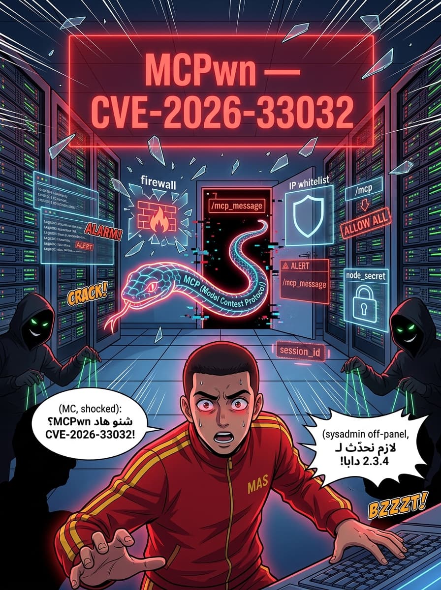 تنبيه خطير: ثغرة MCPwn (CVE-2026-33032) مستغلة حالياً فهجمات نشطة - صفحة 1