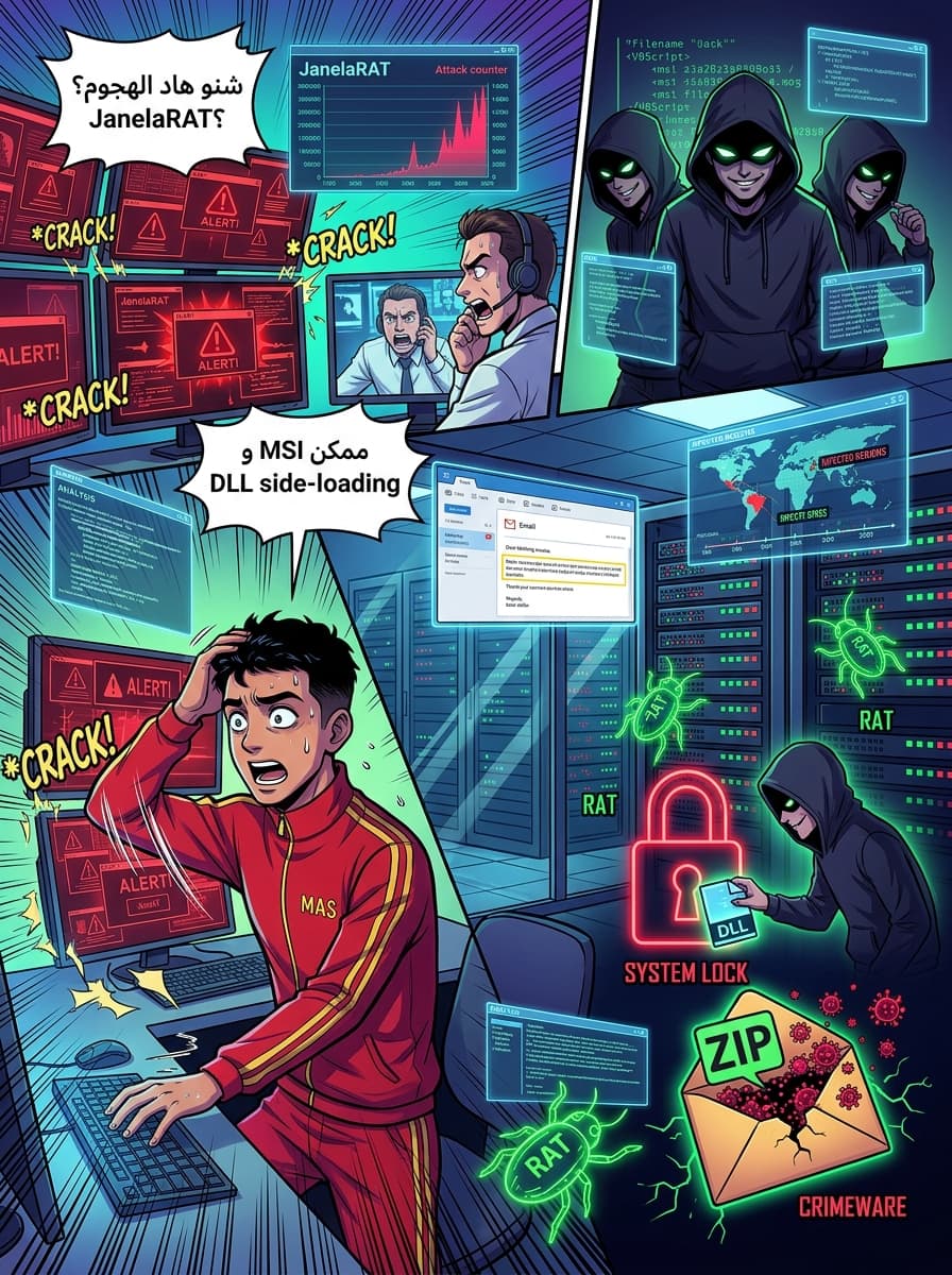 JanelaRAT Malware Targets Latin American Banks with 14,739 Attacks in Brazil in 2025