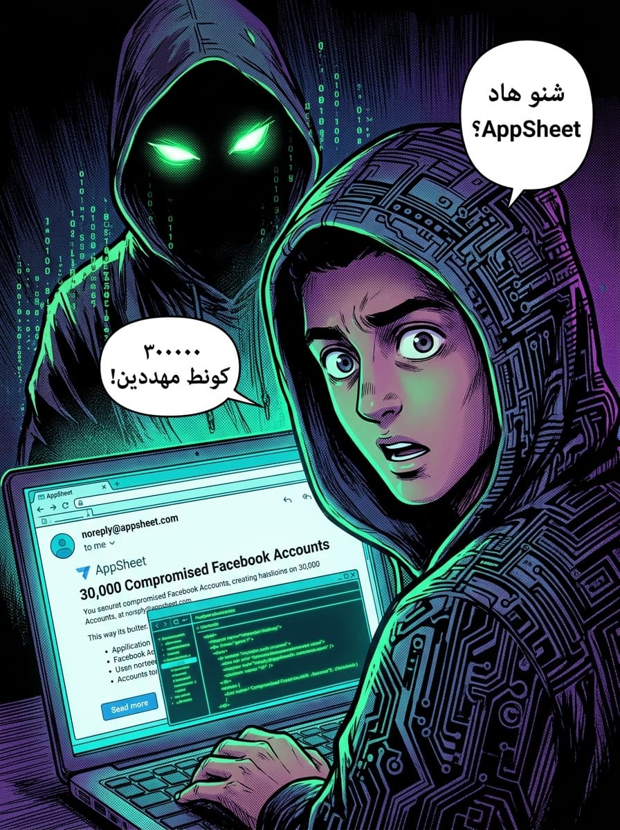 ترديد البال: حملة "AccountDumpling" كتستغل Google AppSheet باش تسرق 30,000 كونط Facebook