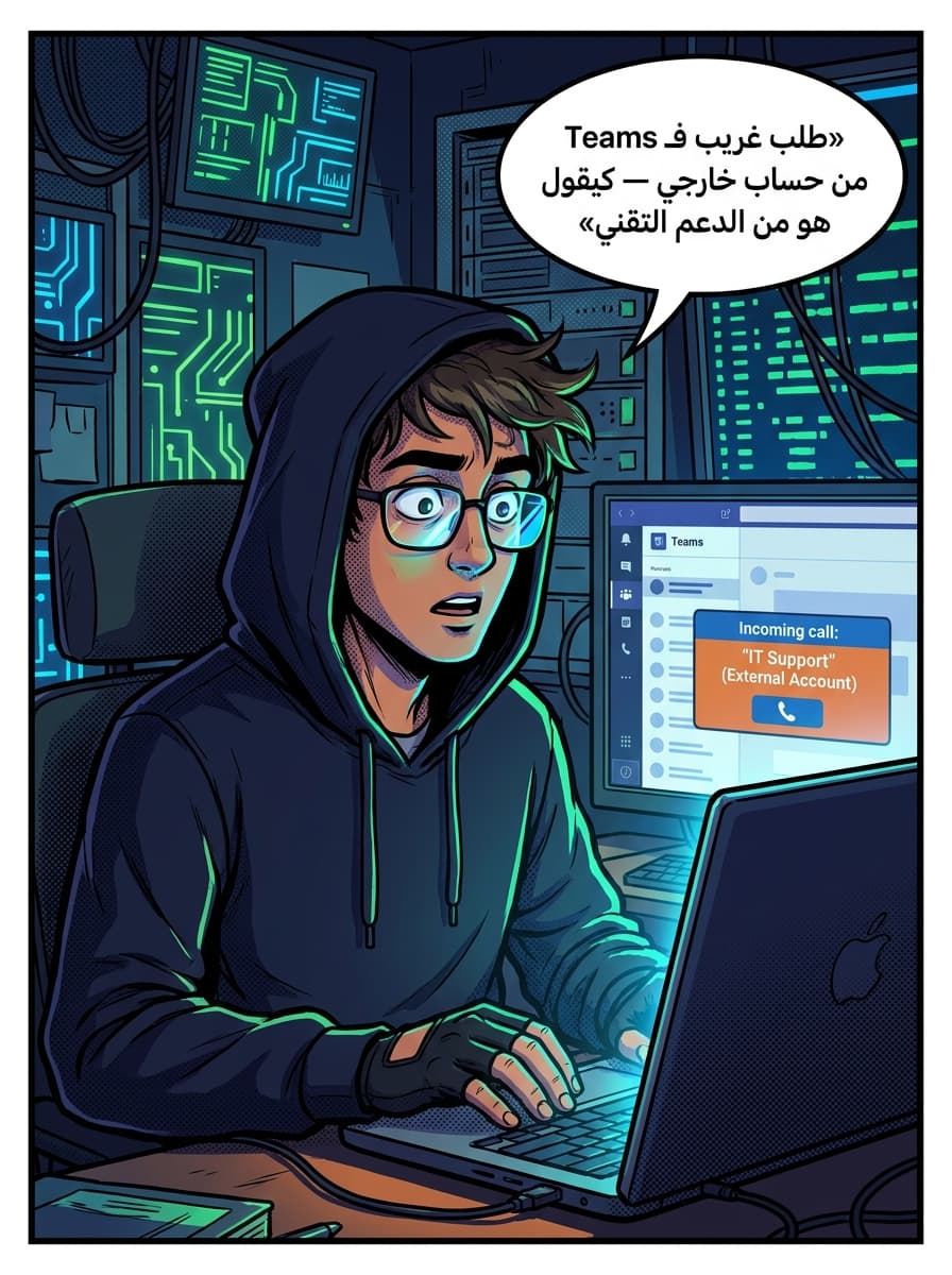 مجموعة MuddyWater كتدير حملة Ransomware للتمويه باستعمال الهندسة الاجتماعية فـ Microsoft Teams
