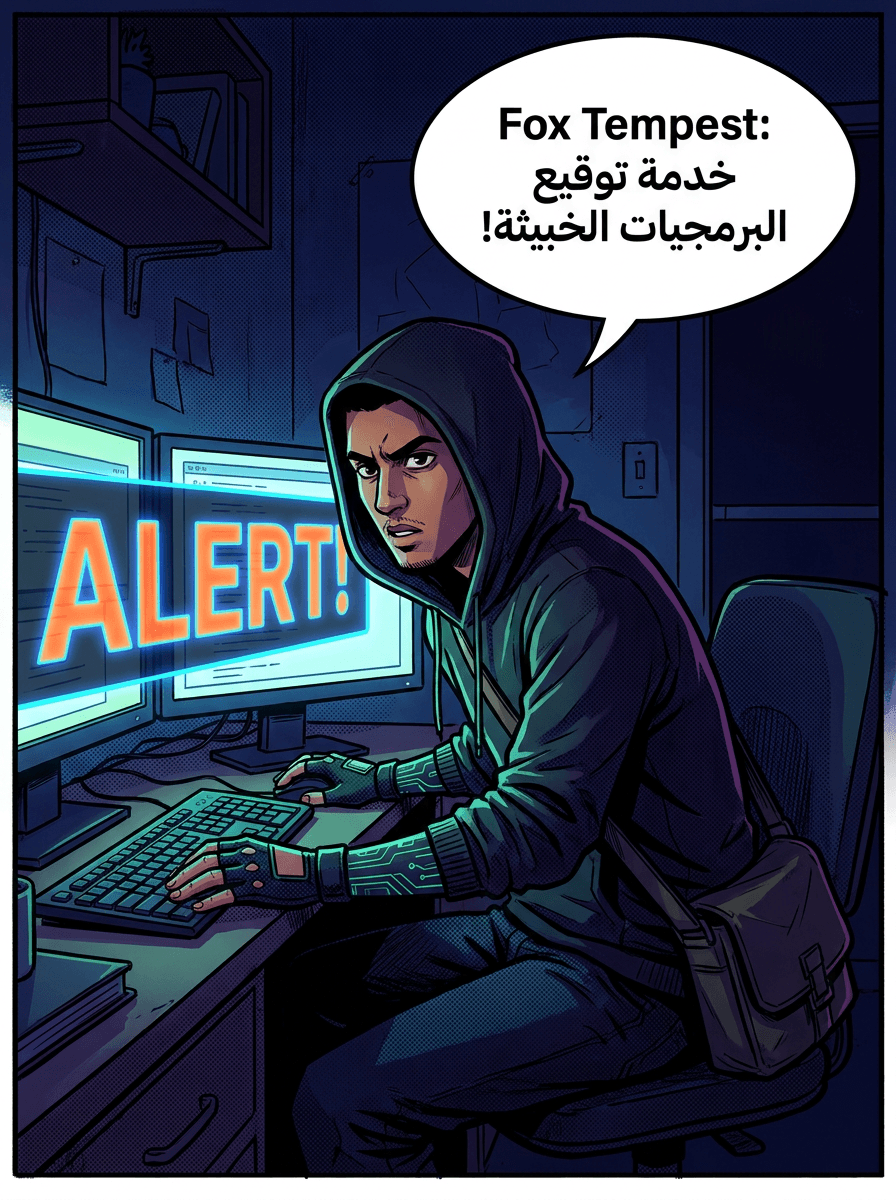 ميكروسوفت طيحات خدمة Fox Tempest لتوقيع البرمجيات الخبيثة اللي نشرات الـ ransomware فالعالم كامل