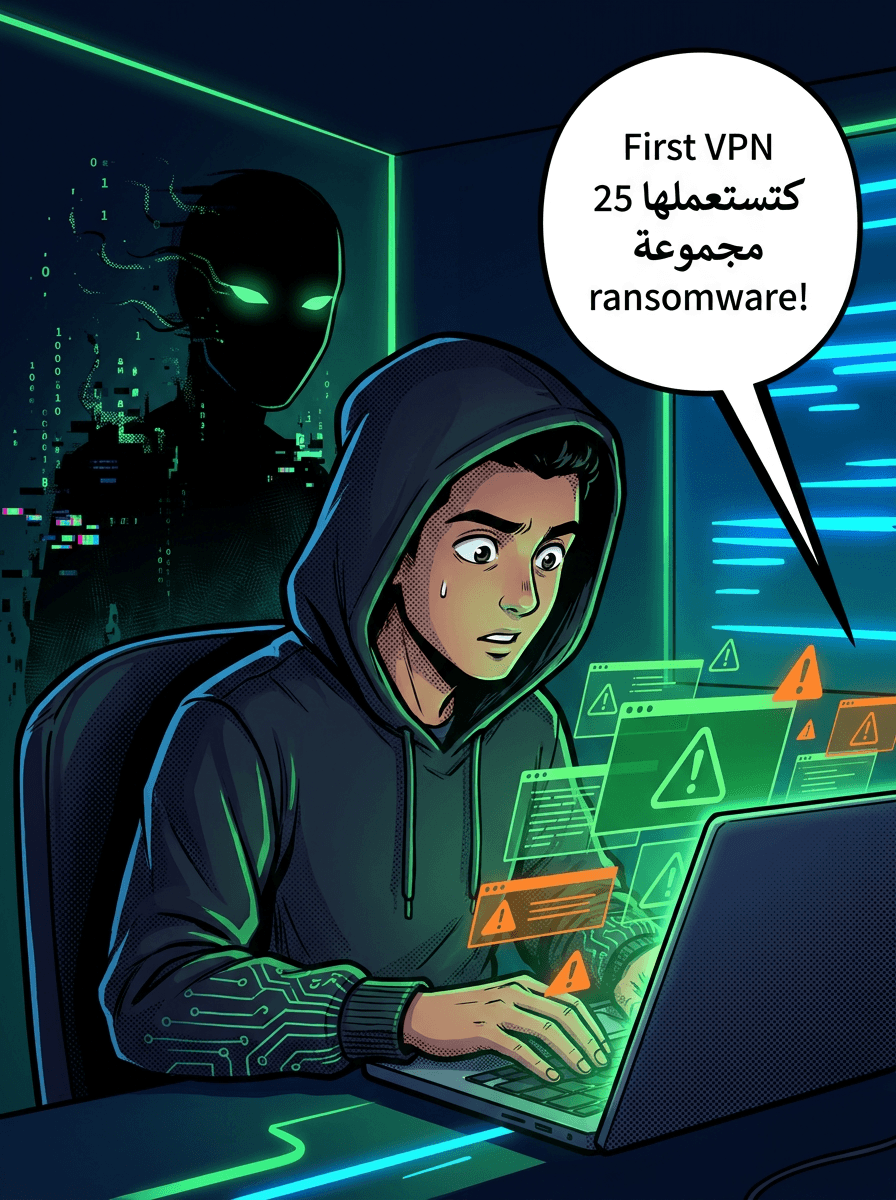 خدمة First VPN مفكوكة فتحقيق دولي منسق ضد 25 مجموعة ransomware